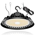 BBESTLED 480V UFO LED High Bay Light 300W 240W 180W Adjustable, ETL DLC Listed 5000K 45000Lm High Bay Led Shop Lights, Dimmable Waterproof Commercial Light Fixture for Factory Shop Garage AC 277-480V