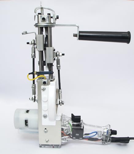 Image of Duo NK01 2-in-1 Electric Tufting Machine /Gun for Rug Making, Carpet Weaving Machine Best Industrial Rug Making Tufting Tools, Perfect for Beginners and Professionals (White)