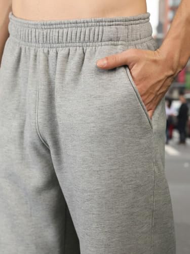 Image of CHKOKKO Men's High Neck Winter Tracksuit Set with Full-Zipper Upper & Elasticated Waist Jogger Pants | Warm Soft Solid Activewear for Gym, Running & Casual Use