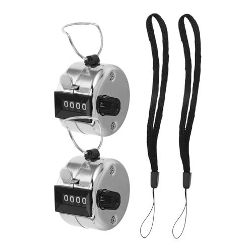 BESPORTBLE Practical Ticker 4- Mechanical Counter Step Counter Easy Operation Reset for Malls
