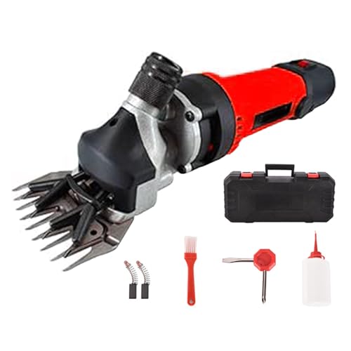 smafoseedding Esquiladora Ovejas, Esquiladora Eléctrica Ovejas Y Cabras, Esquiladora Eléctrica Ultraligera para Ovejas Y Cabras, con Caja Almacenamiento/Fácil De Usar, para Afeitar La Lana Las Ovejas