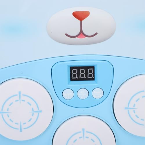 Machine de boxe musicale pour enfant robuste et sûre avec cible murale lapin - 7