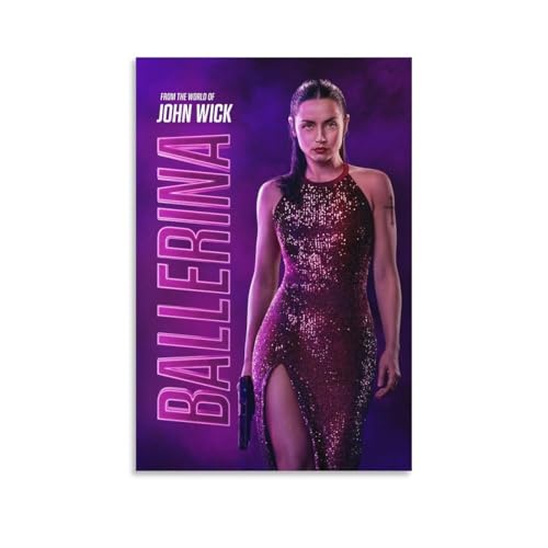 バレリーナ ザ・ワールド・オブ・ジョン・ウィック 映画ポスター (29) 印刷 キャンバス ウォールアート 画像08x12inch(20x30cm)のサムネイル