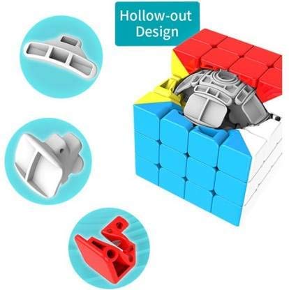 Image of Mayatra's MoYu MFJS MeiLong 4 4x4x4 High Speed Cube Stickerless Cube Puzzle for 14 Years and Up