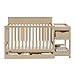 Graco Shiloh 5-in-1 Convertible Crib & Changer with Drawer (Driftwood) – GREENGUARD Gold Certified Baby Crib Crafted from Wood, Converts to Toddler Bed, Daybed, and Full-Size Bed