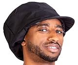 Shower Cap For Men: StreetStyle. Waterproof, Reusable, Large Shower Cap For Men's Hair. For Curls,...