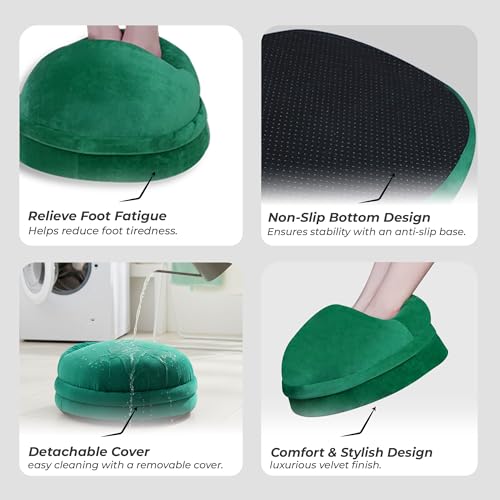 Image of Durafit91 Electric Foot Massager for Pain Relief, Feet Massager with Hand Simulation Massage, Air Compression, Shiatsu, Deep Kneading, Blood Circulation, Relaxation & Stress Relief, Portable Massager