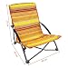 Spetebo Strandstuhl mit Tragetasche - orange - Bezug aus Oxford 600D