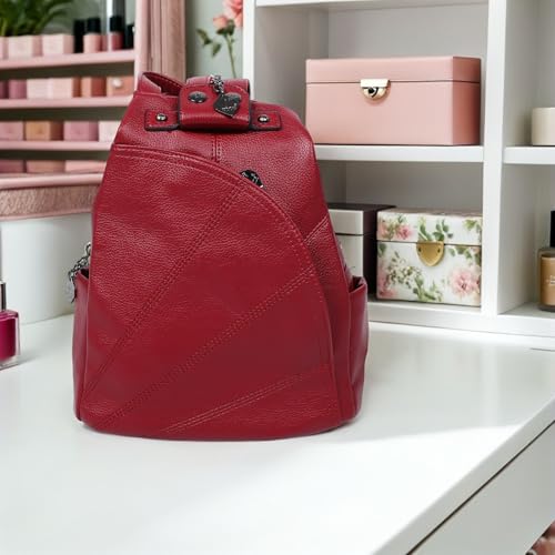 Sac à dos femme polyvalent voyage et ordinateur à compartiments - 7