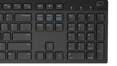 Dell Wired Keyboard - Black Kb216 (580-Admt) #TOP4