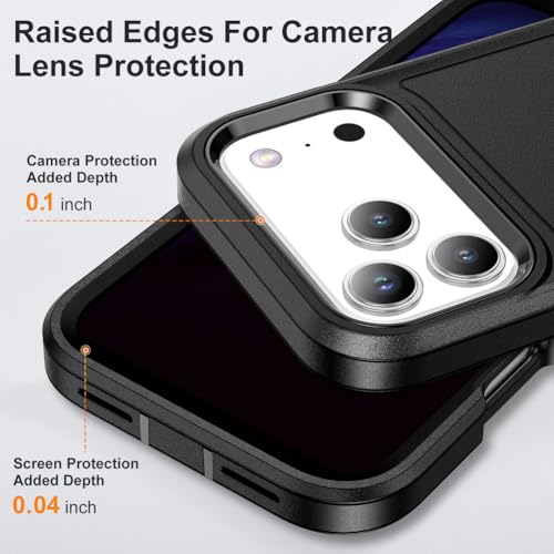 Coque iPhone 17 Pro Max fine avec mini support et finition mate givrée