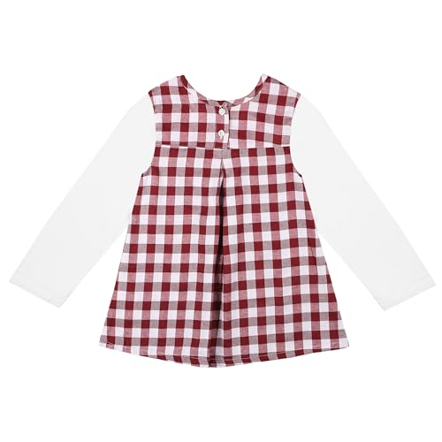 Image of Full-Sleeves Checkered sress for Girls