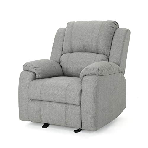Christopher Knight Home Michelle Gliding Recliner, Grey + Black
