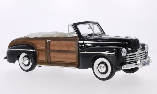 Ford Super Deluxe Sportsman Convertible, schwarz/Holzoptik, 1946