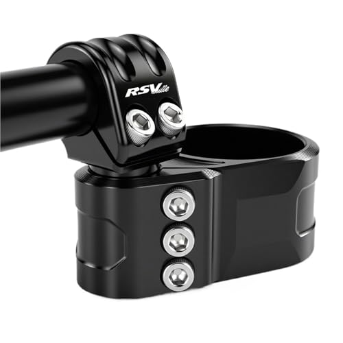Rehausseurs de guidon décalés 28mm pour vos road-trips en Aprilia RSV