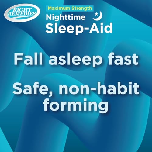 RIGHT REMEDIES Nighttime Sleep Aid Softgels, (275 softgels), Diphenhydramine HCI 50 mg, Fall Asleep Fast, Supports Deeper, Restful Sleep - Thumbnail 6