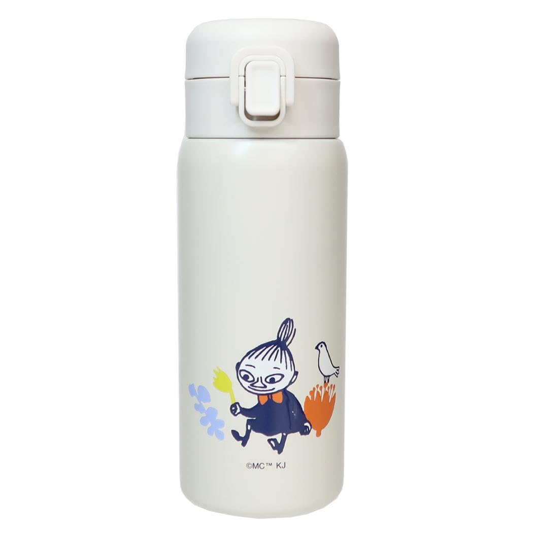 Amazon｜ムーミン[保温保冷水筒]ワンプッシュステンレスボトル350ml