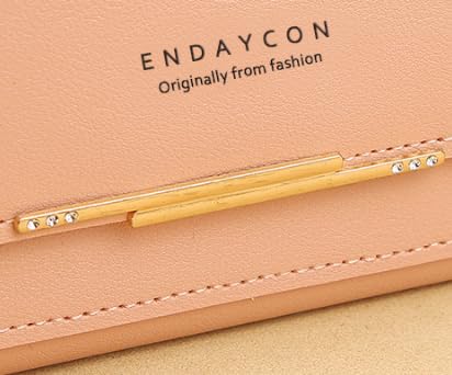 Mothers Day Gifts,Women's Multi-Functional Wallet, Synthetic Leather Shoulder Bag with Detachable Pouch, Snap Closure3