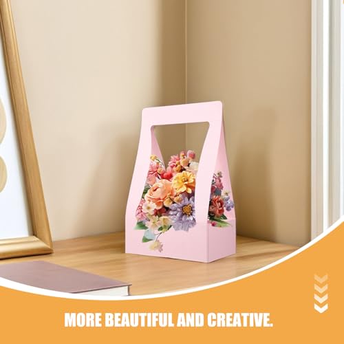 Boîtes à fleurs élégantes MOBUTOFU en papier épais et durable - 3