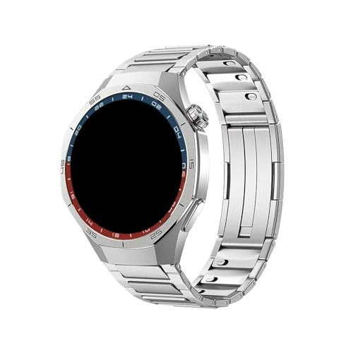 [PLYYQZM] Hua wei ɍ Watch GT5 GT4 GT3 2ep22mmXeXX`[XgbvA,HUA WEI ɍ GT 5Pro 3/4Proohp46mmY^NuXbgɓKp(Silver,For G