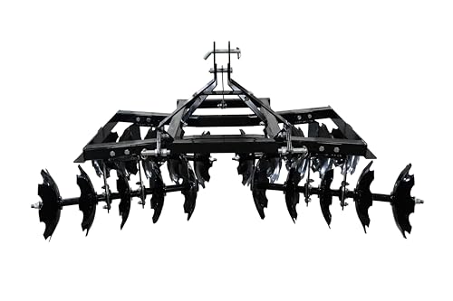 Impact Implements® 72" Disc Plow 3-Point Attachment for Cat-1 Tractors
