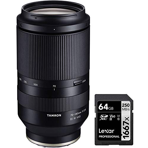 Tamron AFA056S-700 70-180mm F2.8 Di III VXD�����Y A056 �t���t���[���p & APS-C Sony �~���[���X�J�����Z�b�g Lexar Professional SDHC/SDXC 1667x UHS-II 6