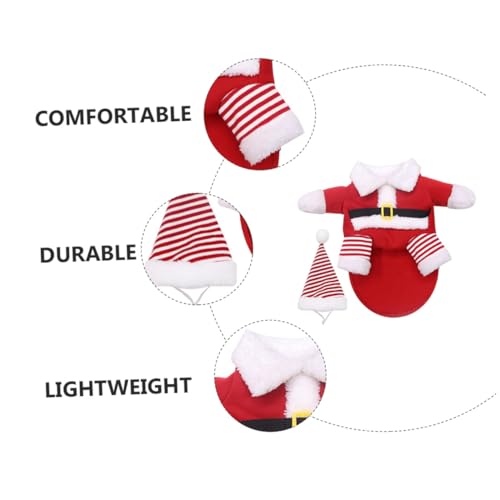 Disfraz Navideño para Perro Talla 5XL Rojo miniatura 7