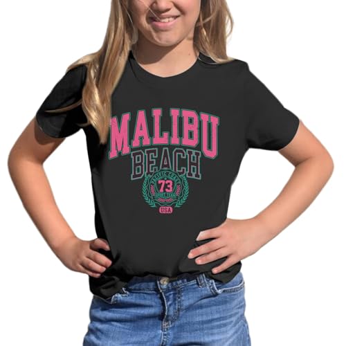 Image of Sulayesh Cute Letter Graphic Tees for Girls Preppy Aesthetic Shirts Oversized Trendy T Shirts Loose Casual Summer Tops