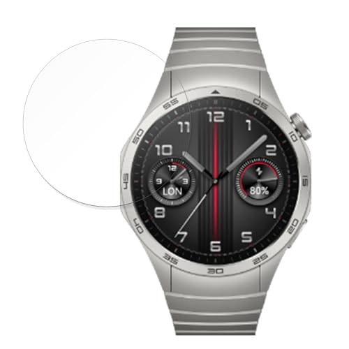 FILMEXT �t�B���� HUAWEI WATCH GT4 (46mm) �p 9H (�����K���X �����̍��d�x) ���˒ጸ �ی�t�B���� ���{��