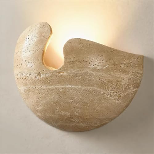 EROSAT Farmhouse Vanity Light Fixture Nordic Style Stone Wall Lamp