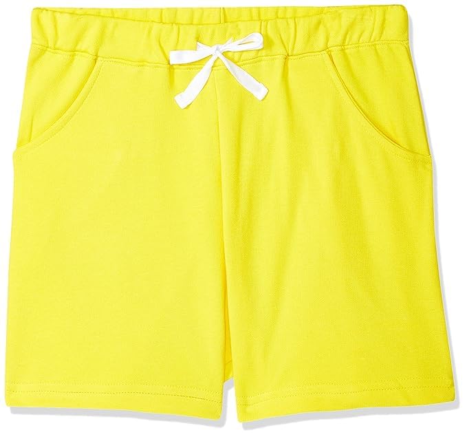 Image of Cloth Theory Premium Cotton Shorts for Girls - Regular Fit Pocket Shorts for Girls Pack of 2