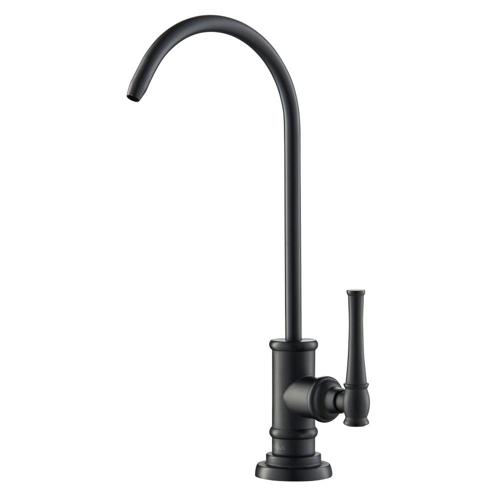 KRAUS Allyn 100% Lead-Free Kitchen Water Filter Faucet in Matte Black, FF-102MB