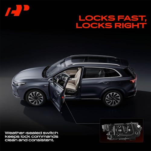 Image of A-Premium Front Right Passenger Side Door Lock Actuator Compatible with Volkswagen Jetta 2019-2023, Tiguan 2019-2023