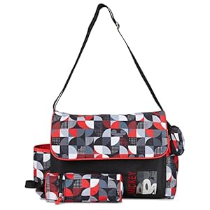 Disney Multi Piece Tote, Mickey-Geo Check