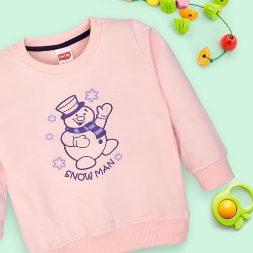 Image of LuvLap Baby Boys Full Sleeve Sweatshirt & Pyjama Sets, Pack of 2
