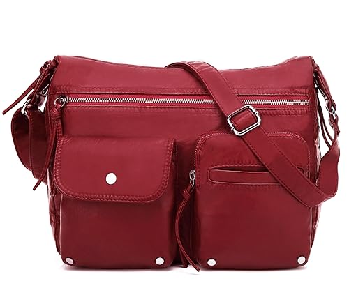 Scarleton Lightweight Shoulder Purse with Multiple Pockets, Casual Travel Handbag for Women, H1800 - Main Image