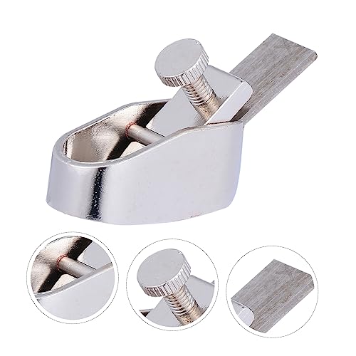 SAFIGLE Daumenhobel Holz Handwerkzeug Holzpolierhobel Mini Holzhobel Japanisches Blockflugzeug Geigenbauer Flugzeug Block Hand Hobel Manuelle Hobel Holzbearbeitung Zubehör Violine Messing