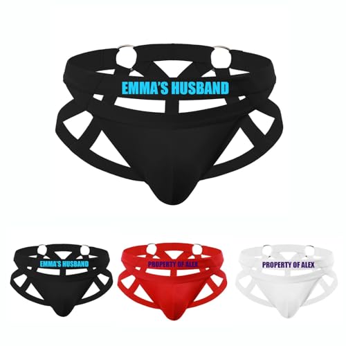 Personalized Jockstrap for Men Mens Thong Athletic Supporters Jock Strap Male Underwear Club Party Supplies2