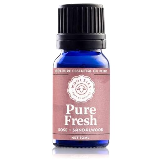 Woolzies Petal Fresh Essential Oil Blend | Rose & Sandalwood Therapeutic Grade Oil Blend | Use with Wool Dryer Balls or Oil Diffuser (10 ML)