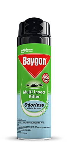 Baygon Odourless Multi Insect Killer Aerosol Spray pack of 1 510.0 milliliters