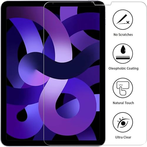 Image of Tempered Glass Screen Protector iPad Air 5th 4th Generation (Air 5 /4, 10.9 Inch, 2022 /2020) iPad Pro 11 Inch (2022 /2021 /2020 /2018)