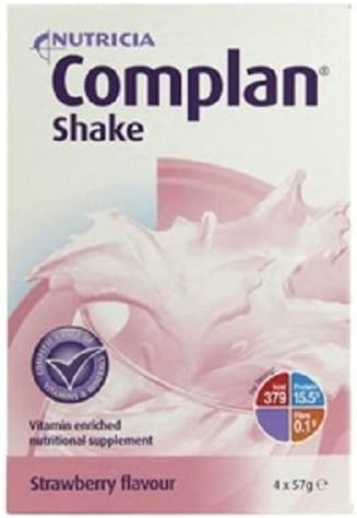 ComplanShake Strawberry Flavour 4 x 57g Sachets