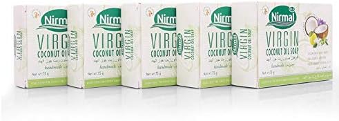 KLF Nirmal Virgin Coconut Oil Soap,75 grams (Pack Of 5)