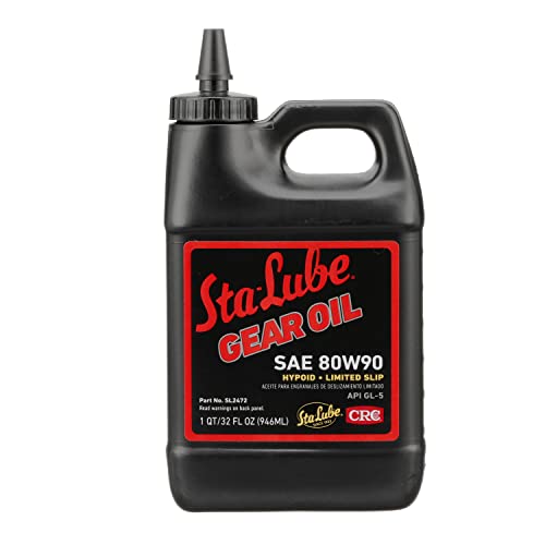 CRC SL2472 API/GL-5 Plus New Generation Limited Slip Gear Oil, 32 Fl Oz