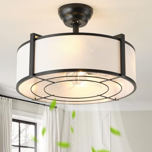 20 Black Fandelier Ceiling Fan with Lights