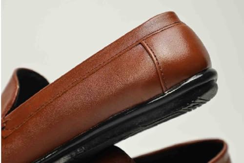 Image of Classic Driving Loafer, Full-Grain Leather, Slip-On, Perforated, Non-Slip Sole, Men's
