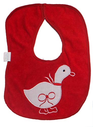 Image of Waterproof Animal Print Baby Bibs with Self Sticking Tape for 0-12 Months 3PK