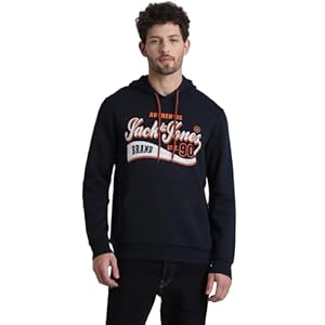 JACK & JONES Herren Jjemett Sweat Hood Kapuzenpullover