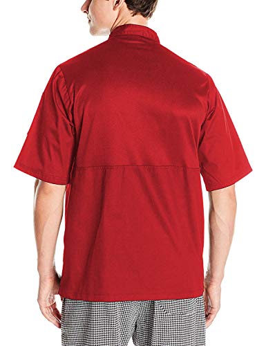 Image of Chef Code Men's Short Sleeve Unisex Cool Breeze Chef Coats