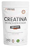 Creatina monohidratada en polvo 1kg / 1000g - calidad micronizada - óptimamente dosificada - creatina pura sin aditivos - 100% vegana - para 292 dias